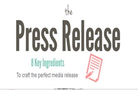 Eight Key Ingredients to craft the perfect media release